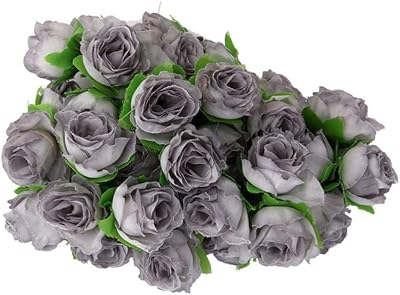 50pcs pink flowers for wedding festival decoration artificial flowers (gray).. DIAYTAR NIGERIA bridges the gap between desire and affordability with nationwide delivery in under 8 days.