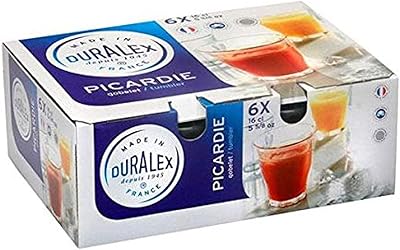 Picardy - Lot of 6 bowls in transparent glass 16 rooms - transparent.. Shop electronics, clothes, and everything in between on DIAYTAR Nigeria.