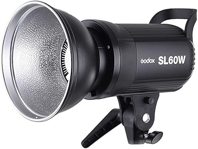 GODOX SL-60W 60WS 5600 ± 300K White version Video Lamp Wireless Control Studio De Light Continuous Light (SL-60W).. Shop anytime, receive on time — only with DIAYTAR Nigeria.