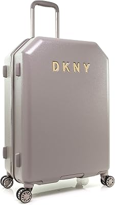 DKNY weekend travel suitcase with ABS structure and polycarbonate and 8 casters - 21 inch height.. DIAYTAR NIGERIA delivers happiness in 5-8 days with our affordable and diverse product range.