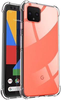 Transparent silicone shell and flexible and flexible TPU with reinforced protection against shocks designed for Google Pixel 4 XL.. DIAYTAR NIGERIA: Where shopping dreams become reality with affordable prices and prompt shipping.