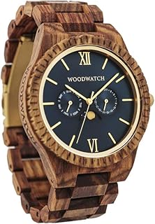 Montre wood deep ocean grand gents (sku no. ww-g-doce), bleu, bracelet.. DIAYTAR NIGERIA delivers on every promise with our affordable prices and nationwide delivery service.