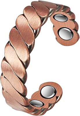 Copper ring for women and men adjustable magnetic ring pure vintage health energy.. From checkout to your doorstep in less than a week — DIAYTAR Nigeria.