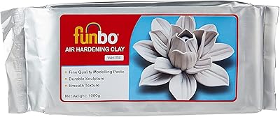 Funbo air conditioning clay, 1000 g, white, gram.. Shop smarter with DIAYTAR NIGERIA's diverse marketplace and budget-friendly nationwide delivery.