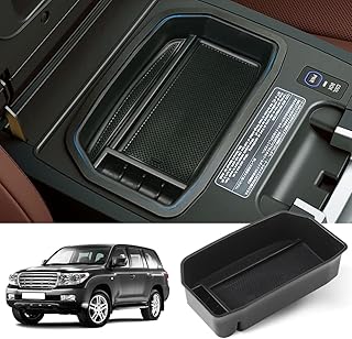 JSCARLIFE Storage box for central car console, secondary storage box for armrest compatible with Toyota Land Cruiser 2008-2017.. Your digital shopping companion, DIAYTAR NIGERIA offers exceptional value with delivery in less than 8 days.