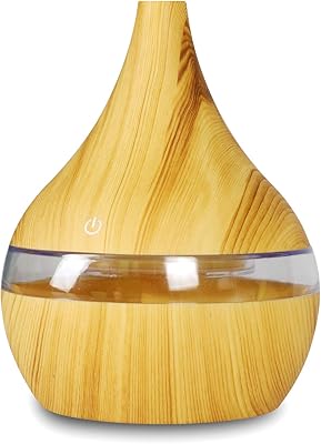 Diffuser of Essential Oil humidifier with Fresh Murdness Grains of 300 ml with night light.. The best online shopping experience in Nigeria — DIAYTAR delivers it all.