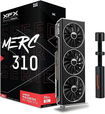 XFX Speedster Merc310 AMD Radeon RX 7900XTX - Black.. DIAYTAR NIGERIA delivers what you want at prices you'll love, all within 5-8 days nationwide.