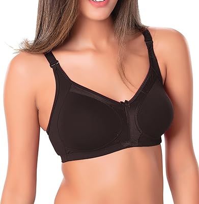 Everyday bra for women - Extendable bra in four cotton and elastane - without lining, mini, without reinforcement, ultra comfortable.. DIAYTAR NIGERIA transforms how Nigerians shop with our affordable prices and dependable shipping times.
