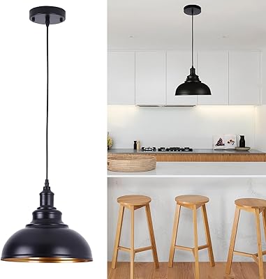 Mat black hanging lights, adjustable industrial suspension of farm, vintage hanging lights of kitchen island for dining room, barn, bedroom, corridor.. Embrace a new era of online shopping with DIAYTAR NIGERIA's extensive range and budget-friendly prices.