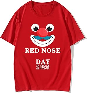 Red children's t-shirt 2023 Nose Funny Day Top T-shirt Celebrate the day Boys Girls Tee Top Red Smile Charity Gift T-Shirt.. Shop across boundaries with DIAYTAR NIGERIA's comprehensive catalog delivered nationwide at budget rates.