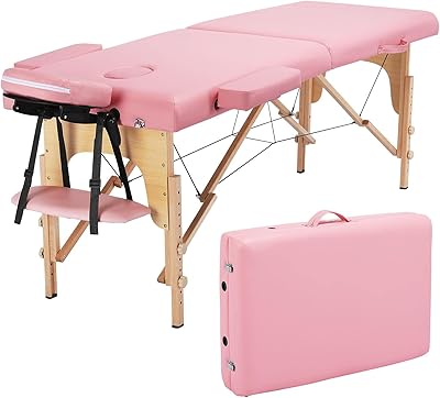 Yahi Tech Rose Pink Folding Folding Folding Table Bed For Spa Spa Sofa of Beauty Therapy With Transport Bag and Wooden Feet Adjustable in 2 Sections.. Shop smarter with DIAYTAR NIGERIA's comprehensive catalog and budget-friendly 5-8 day delivery.