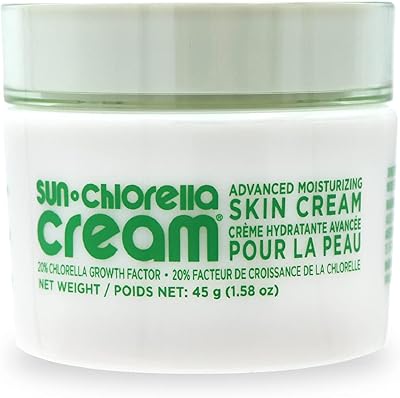 Sun Chlorella skin cream - Advanced skin moisturizer with 20 % chlorellae growth factor (1.55 oz/45 g).. Experience shopping without compromise at DIAYTAR NIGERIA, with vast selection and quick delivery.