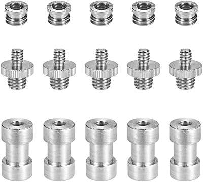 Screw adapter 1-4 "-20 3-8" -16 Taraud reducing female adapter assembly kit for tripod.. DIAYTAR NIGERIA puts thousands of products at your fingertips with affordable prices and delivery within a week.