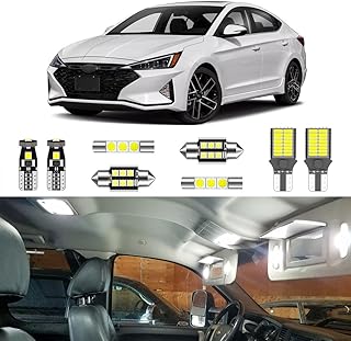 Lista 8 Pieces Interior Lighting Kit Super Brilliant White LED For Hyundai Elantra 2017 2017 2019 2019 2020 2021 2022 + Lighting license plate and Installation tool.. Big savings, small wait times — shop now at DIAYTAR Nigeria.