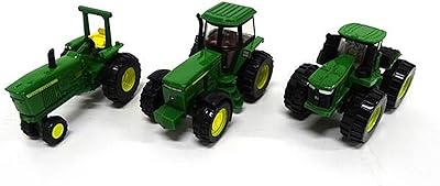 RTL Iron JOHN Deere tractor toy - Includes tractors John Deere 9620R, 4020 and 4960, green.. Experience retail therapy without the financial stress at DIAYTAR NIGERIA's budget-friendly marketplace.