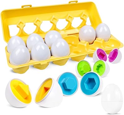 Set matched with Scartuan Easter eggs - Color and shape recognition games for boys and girls (12 pieces).. DIAYTAR NIGERIA: Where affordable online shopping meets reliable delivery across Nigeria.
