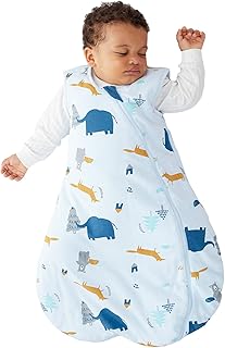 Duomiaomiao sleeping bag unisex for baby, 100 % cotton tog 1.5, baby blanket, sleeping bag with two -way zipper for baby and boy.. DIAYTAR NIGERIA combines affordability with convenience, delivering your purchases within 5-8 days.