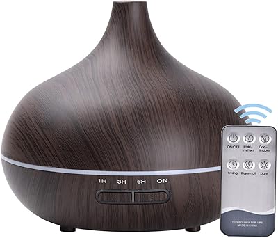 Distrunter of essential oils for large rooms, 300 ml essential oil diffuser with remote control, ultrasonic essential oil diffuser with timer, 7 -color lighting for bedroom.. Nigeria's most diverse e-commerce platform delivers quality and affordability to your doorstep in 5-8 days.