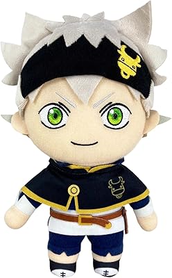 Black clover - 8 "plush statue high.. More than a store — DIAYTAR Nigeria is your shopping partner.