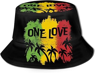 قبعة bo-b marl-ey rasta lion art for reggae lover unisex bucket hat summer travel beach sun hats outdoor cap.. DIAYTAR NIGERIA makes online shopping accessible to all with budget-friendly prices and reliable delivery.