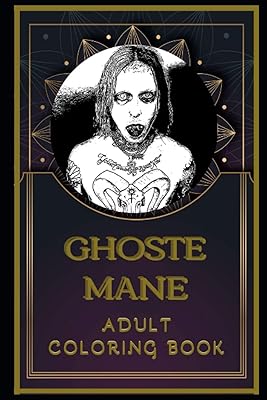 Ghostemane adult coloring book: Color your stress with creative designs.. DIAYTAR Nigeria: Where affordability meets speed and quality.