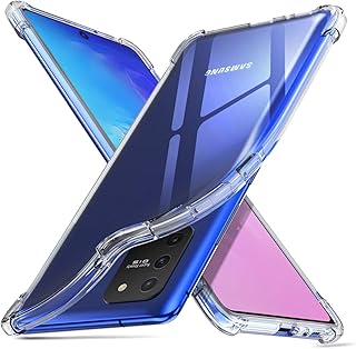 Galaxy S10 Lite shell, transparent shocking shell with reinforced TPU corners and AKW plastic corners.. With DIAYTAR Nigeria, shopping online is easy, affordable, and fast.