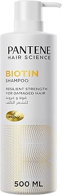 Biotin Shampoo Pantene Hair Science for Elastic Force, 500 ml.. Experience the ease of digital shopping with DIAYTAR NIGERIA's affordable and diverse marketplace.