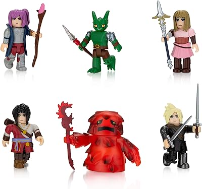 Roblox Action Collection Pack of 6 World Zero figurines [includes an object.. DIAYTAR NIGERIA: Your gateway to affordable online retail with reliable delivery within the week.