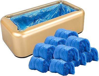 Chaussure cover machine, automatic packaging device with 100 disposable plastic covers, non-slip hide-over for the house, the office, the supermarket, the factory, the hospital.. Your digital shopping destination, DIAYTAR NIGERIA combines variety with affordability and quick delivery.