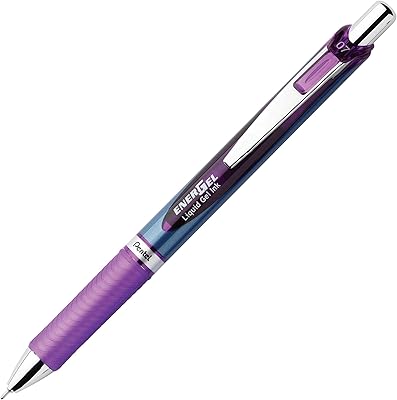 Pen -gel ink pen ink Pentel Energel Penx Roller, Aiguille point, purple ink, medium point, EA - Penbln77v.. DIAYTAR NIGERIA: Nigeria's answer to affordable online shopping with reliable 5-8 day delivery guarantee.