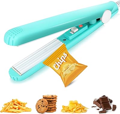Mini thermoscelle for small aluminum bags, portable seal for storage of food, plastic bags, snacks, portable seals for candy bags, animal food bags (light blue).. Experience the convenience of online shopping with DIAYTAR NIGERIA's reliable 5-8 day delivery service.