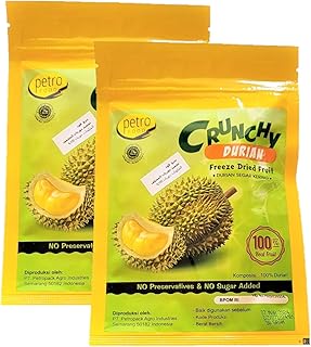 Durian Croquant Petro Food (Pack of 2) | Lyophilized fruits 100%.. Discover why millions choose DIAYTAR for affordable online shopping with delivery in just 5-8 days.