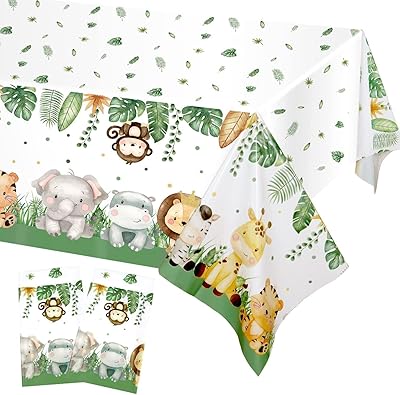 Disposable plastic tablecloth on the theme of the Christmas forest.. DIAYTAR NIGERIA delivers on our promise of variety, affordability, and prompt nationwide shipping.