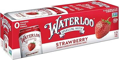 Sparkling water with Waterloo strawberry - organic - 12 x 355 ml package - 0 sugar, 0 calories, GMO -free, gluten -free, BPA, Vegan, Whole30, Cosher, without artificial sweetening, replacement of sodas and tonics.. Nigeria's fastest-growing e-commerce site offers unbeatable prices and delivery within 8 days.