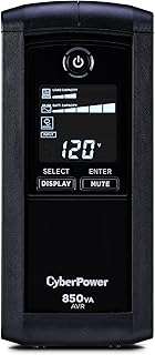Intelligent system Cyberpower CP850AVRLCD USB-C, 850 VA/510 W, 9 ports, AVR, mini-tour.. DIAYTAR NIGERIA: Where quality meets accessibility with affordable prices and prompt shipping.