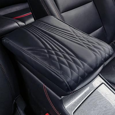 Central car console cover, memory car armrest cushion in shape foam, automatic armrest cushion, central leather-leather console protector, hand rest pillow for SUV/truck/vehicle ... (style 2).. Shop the smart way with DIAYTAR NIGERIA's extensive selection and budget-friendly nationwide delivery.