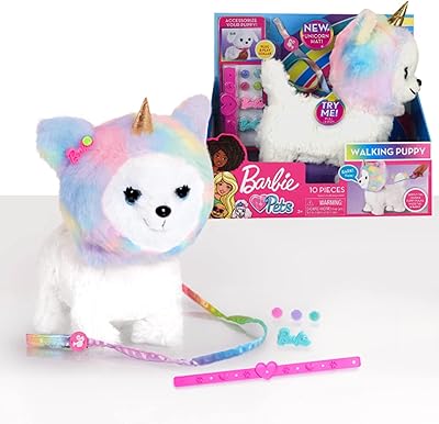 Barbie puppy that works with a new unicorn hat, 10 pieces, multicolored, JP-63260.. Experience the future of online shopping with DIAYTAR NIGERIA's extensive product range and competitive pricing.