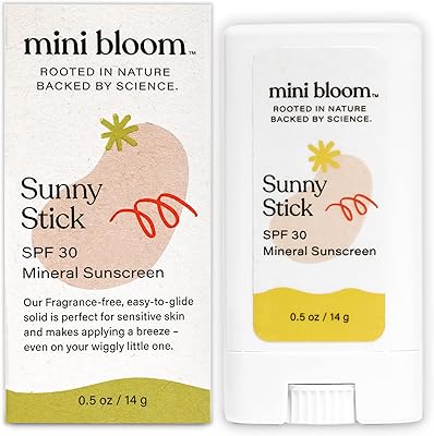 Sunny Stick Mini Bloom Kids Sunnscreen Stick, Face mineral sunscreen for zinc toddlers for sensitive skin SPF 30.. Discover the convenience of DIAYTAR NIGERIA's vast e-commerce platform with delivery in just 5-8 days.