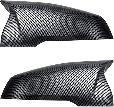 A pair of carbon fiber carbon fiber mirror mirror movers replacement for BMW.. Shop smart, shop DIAYTAR - Nigeria's most affordable e-commerce platform with nationwide delivery.