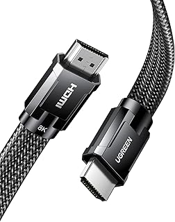 HDMI Ugreen 8K 2M HDMI 2.1 Cable CAP HDMI 48GBPS 8K @ 60Hz flat braided HDMI UHD DYNAMIC HDR EARC Compatible with MacBook Pro PS4 PS4 Switch TV XBOX ROKU UHD TV PROJECTOR BLU-RAY.. DIAYTAR NIGERIA: Where quality meets affordability, with thousands of products delivered in less than 8 days.