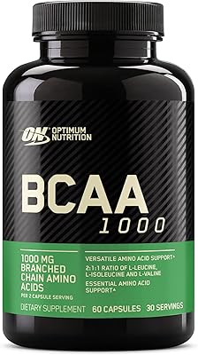 Optimum nutrition, BCAA 1000 capsules, mega format, 1 g, 60 capsules.. Shop smarter with DIAYTAR NIGERIA's diverse marketplace and budget-friendly nationwide delivery.