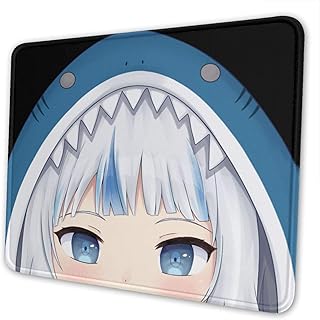 Gawr Gura Peeker Hololive Anti -Pantage for Desk Desktop and Laptop Mouse Rug with Sewn edge 10 x 12 inches.. DIAYTAR NIGERIA: Your one-stop e-commerce destination with affordable prices and nationwide delivery in 5-8 days.
