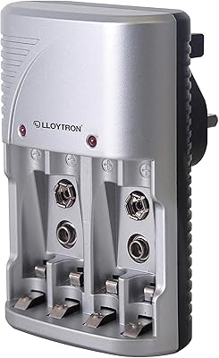 Luitron compact AA/AAA/9V battery charger (PP3) for Nimh/Nicd rechargeable batteries? Load 2 or 4 batteries at a time? B1502 - Money.. No stress, just speed — DIAYTAR Nigeria ships in days.