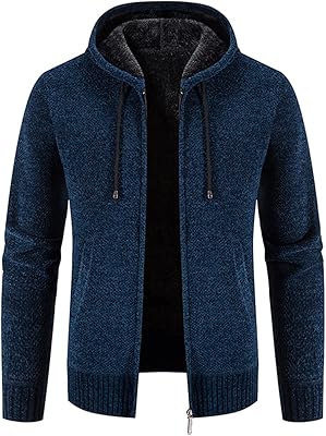 Long -sleeved relaxed cardigan and soft fleece hood for men.. Great products, lower prices, fast delivery — DIAYTAR Nigeria has it all.