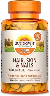 Sundown Naturals Hair, Skin and Nails, 120 capsules.. Discover the convenience of DIAYTAR NIGERIA's vast e-commerce platform with delivery in just 5-8 days.