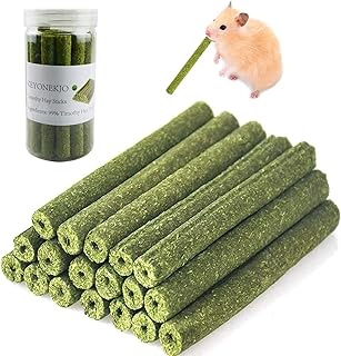 25pcs Timothy hay sticks for rabbits, guinea pigs, hamsters, chinchillas, rabbits and chinchillas for teeth (Luzerne grass).. DIAYTAR NIGERIA revolutionizes online shopping with competitive prices and reliable 5-8 day delivery.