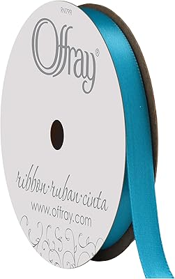 Ovari satin ribbon 6 meters turquoise 3 8 "x 18 '.. Shopping made simple with DIAYTAR NIGERIA's vast selection and budget-friendly nationwide delivery.