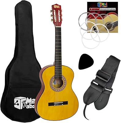 Set of classic Spanish guitar for Tiger children, 14 pieces, size 1/4, natural - now with 6 months of free lessons included.. Experience hassle-free shopping with DIAYTAR NIGERIA's user-friendly platform and prompt delivery service.