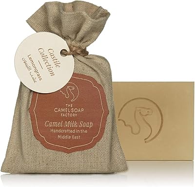 Camel Soap Factory Natural craft soap with fresh camel milk and essential oils, 95 g, lemongrass.. Shop with confidence at DIAYTAR NIGERIA, offering thousands of products with budget-friendly shipping.