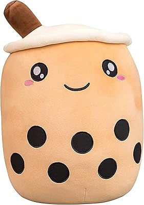 Castoyve 13.7 "Bubble tea plush pillow, soft toy pillow pillow, kawaii plush gifts for boys girls.. DIAYTAR NIGERIA stands as your affordable shopping ally with nationwide delivery in just 5-8 days.